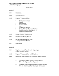 2 sets of form imm.38; Employer S Guide On Maids By Louis Lam Issuu