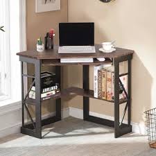 Depending on how tall you are, and what kind of desk chair you use. Tall Computer Desk Wayfair