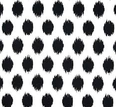 Black And White Upholstery Fabric By The Yard Ikat Dots Black White Designer Home Decor Fabric By The Yard Cotton Drapery Or Upholstery Fabric Black And White Valance Fabric Decor Black And White Fabric