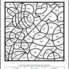 Spring units for kindergarten, spring worksheets 1st grade math coloring sheets. Spring Color By Number Worksheets Math Coloring Maths Colouring Sheets Math Coloring Worksheets