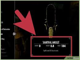 May not be appropriate for all ages, or may not be appropriate for viewing at work. How To Use The Saarthal Amulet In Skyrim 11 Steps With Pictures