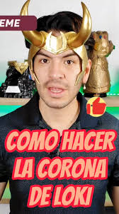 Como Hacer La Corona Loki