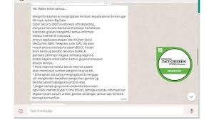 Anda hanya perlu memindai barcode wa yang ada pada halaman whatsapp web menggunakan smartphone target dan anda akan memiliki akses penuh ke konten. Cek Fakta Big Data Cyber Security Yang Bisa Sadap Informasi Dipasang Di Indonesia Cek Fakta Liputan6 Com
