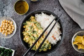 Mango Spinat Curry Rezepte Abendessen Curry Vegetarisches Curry