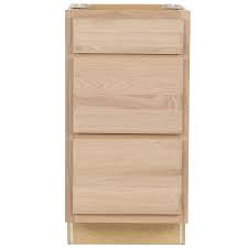 Shop for unfinished kitchen base cabinets online at target. Project Source 18 In W X 35 In H X 23 75 In D Natural Unfinished Drawer Base Stock Cabinet In The Kitchen Cabinets Department At Lowes Com