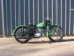 Image result for Green 1951 Motorcycle