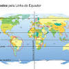 O brasil se encontra totalmente localizado no hemisfério oeste (também chamado de ocidente). 1