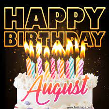 Check out our new mini cake explosion boxes and mini cake variety packs August Animated Happy Birthday Cake Gif Image For Whatsapp Download On Funimada Com