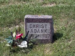 Christoph “Christ” Adank (1863-1937)