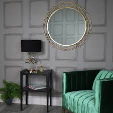 Our beautifully foxed mirrors are carefully aged to give the effect of being hundreds of years old. Extra Large Round Antique Gold Mirror 92cm X 92cm