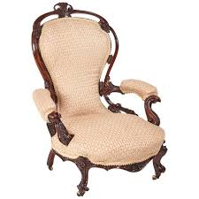 Outstanding Victorian Carved Walnut Armchair Walnut Armchair Antique Chairs Victorian Chair