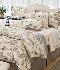 Black And White Toile Bedding Queen Pin By Devone Hart Whole Harted Drea On Home Sweet Home French Country Bedrooms Country Bedroom French Bedroom