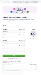 Click edit next to the primary email account, change it back to your old email address and save the change. Changing An Email Address Trello Help