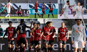 Hitta perfekta eintracht frankfurt training session bilder och redaktionellt nyhetsbildmaterial hos getty images. Bayern Munich Lose To Eintracht Frankfurt For Their First Defeat In Nine Matches Daily Mail Online