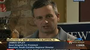 Daughters of Newt Gingrich in Bluffton, South Carolina