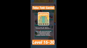 Tts candi borobudur level 8. Teka Teki Santai Taman Buah Mekarsari 16 30 Tts Youtube