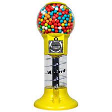 I had no key for it. Buy Gumball Machine For Kids 27 Yellow Home Vending Machine Candy Dispenser Bubble Gum Machine For Kids Bubblegum Machine Gum Ball Machine Without Stand Online In Lebanon B07ldh739c