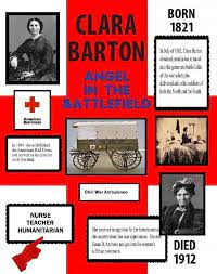  Make A Poster About Clara Barton Red Cross Poster Ideas Clara Barton Red Cross Wax Museum School Project