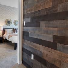 Distressed Wood Wall Raw Ish Distressed Wood Wall Reclaimed Wood Feature Wall Wood Feature Wall