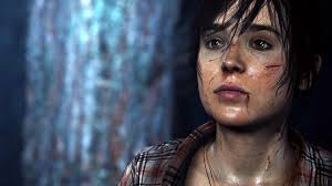 'is juno a you know?' asked the village voice: 3352321 1920x1080 Beyond Quantic Dream Juno Game Ellen Page Brunette Wounds Eyes Blood Shirt Wallpaper Jpg
