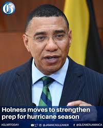 Prime Minister Dr Andrew Holness says the Government is addressing gaps  identified in the country's storm response plans as it enters what has been  forecast to be a very active hurricane season. “