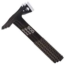 Black And White Hatchet Pin On Camping Survival