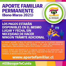 Jan 29, 2021 · el aporte familiar permanente es un aporte que entrega el estado a una parte importante de la población del país. Municipalidad El Bosque Aporte Familiar Permanente Bosquinos Y Bosquinas Ya Esta Disponible El Aporte Familiar Para Quienes Acceden Al Subsidio Unico Familiar Chile Solidario O Son Parte Del Subsistema De