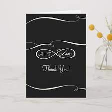 Infinity Symbol Sign Infinite Love Wedding Thanks Thank You Card Zazzle Com Infinity Symbol Wedding Thanks Thank You Cards