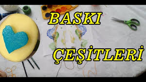 Okul Oncesi Baski Teknikleri Youtube