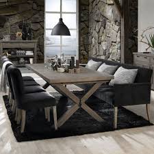 Machen sie ein foto und lassen sie sich. Sofabank Polsterbank Daniel 240 Cm Velours Schwarz Esszimmer Sofa Wohnung Design Esszimmerdesign