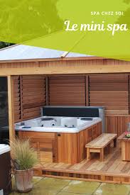 Le Mini Spa Un Jacuzzi Pour Les Petits Espaces Guide Piscine Fr Spa Jardin Jacuzzi Exterieur Spa Exterieur