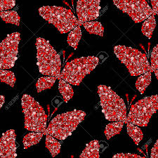 Red Butterfly On Black Vector Seamless Pattern Background Royalty Free Cliparts Vectors And Stock Illustration Image 46451899 If you're looking for the best red butterfly wallpaper then wallpapertag is the place to be. red butterfly on black vector seamless pattern background