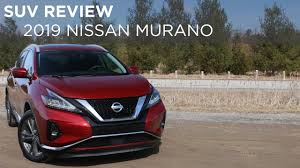 The 2019 nissan murano crossover suv is known for its rakish lines that make it look bigger than it is, and a plush ride that makes it feel bigger, too. Suv Review 2019 Nissan Murano Platinum Awd Driving