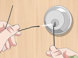 How To Pick A Key Lock With A Bobby Pin How To Open A Locked Door With A Bobby Pin 11 Steps In 2020 Picking Locks Bobby Pins Bobby Pins Pin