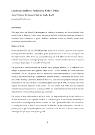 Gigmalaysia has an obligation to conduct its business in accordance with all applicable rules, regulations and laws. Pdf Landscape Architects Professional Code Of Ethics Kamarul Bahrain Shuib Academia Edu