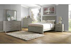 Montana presents a rustic, transitional bedroom in a stylish grey finish. Steve Silver Montana King Bedroom Group Wayside Furniture Bedroom Groups