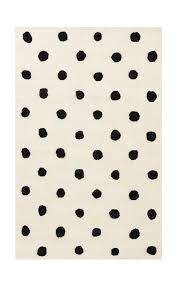 Black And White Polka Dot Rug The Two Week Wait Katie Considers Polka Dot Rug White Kids Room Black White Rooms