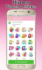 Pin gambar kartun ana muslimah ajilbabcom portal on pinterest via topsportscore.blogspot.com. Wa Sticker Wanita Muslimah For Android Apk Download