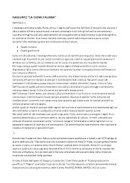 Chi si aggira furtivamente nell'abbazia? Doc Riassunto La Cicina Italiana Capitolo 1 Andrea Chisu Academia Edu