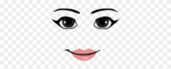 Woman Face W Cat S Eye Eyeliner Roblox Girl Face Free Transparent Png Clipart Images Download
