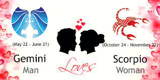 Libra men are characterized by how open they are with their emotions. Gemini Man And Scorpio Woman Love Compatibility Ask Oracle