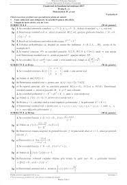 Bacalaureat 2017 Ce Subiecte Au Avut Olimpicii La Proba Scrisa De La Matematica Si Istorie