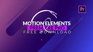 These templates are completely free to download. 40 Motion Elements For Adobe Premiere Pro Free Template Motion Graphics Templates Youtube
