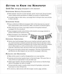 Inculcating the habit of following the newspaper from a young age can work wonders for the development of kids. Free 7 Sample Newspaper Templates For Kids In Pdf Ms Word