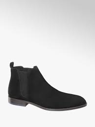 Find great deals on ebay for mens black chelsea boots. Am Shoe Men S Suede Chelsea Boot Black Deichmann
