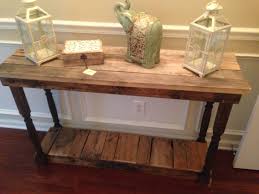 Methodcandles Firstimpressions Rustic Foyer Entry Table Reclaimed Repurposed By Brittandtyler 250 00 Entry Table Rustic Entryway Table Diy Entry Table