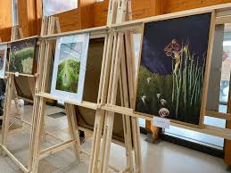 Con Exposición de la pintora María Ester Chapa finaliza ciclo 'Más Arte,  Más Salud' en el Hospital Puerto Montt