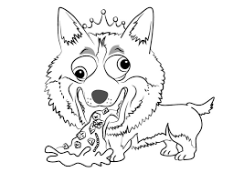Doberman pinscher coloring page 250 x 250px 6.63kb. Pitiful Pit Bull Ugglys Pet Shop Coloring Page Free Printable Coloring Pages For Kids