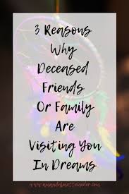 If you have gone through this, then know this dream is here to bring you a message of restoration. I M Dreaming Of Dead Relatives Why Amanda Linette Meder