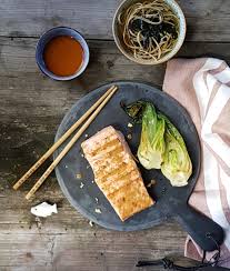 Per il mio, lo renderò un piccolo gustoso. Salmone Grigliato Con Salsa Al Miso Csaba Dalla Zorza